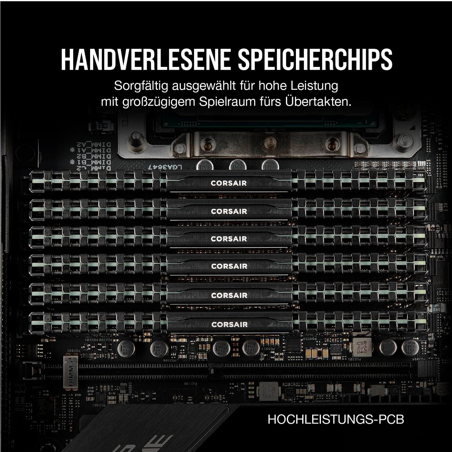 Corsair VENGEANCE LPX DDR4 RAM 32GB (2x16GB) 3200MHz CL16 Intel XMP 2.0 Computer Memory - Black (CMK32GX4M2E3200C16)