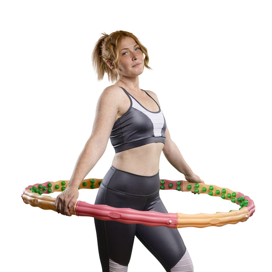 HOOPOMANIA Large Hoop [1.8 kg] Fitness hoop for weight loss Hula hoop for men and women.