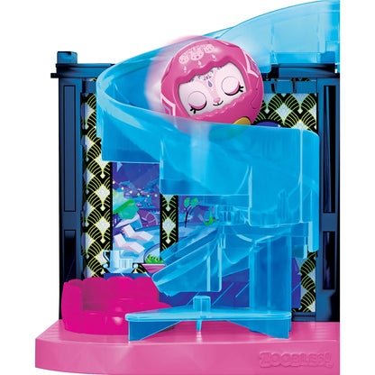 Zoobles Magic Mansion dream house with 6 rooms, slide, and accessories.