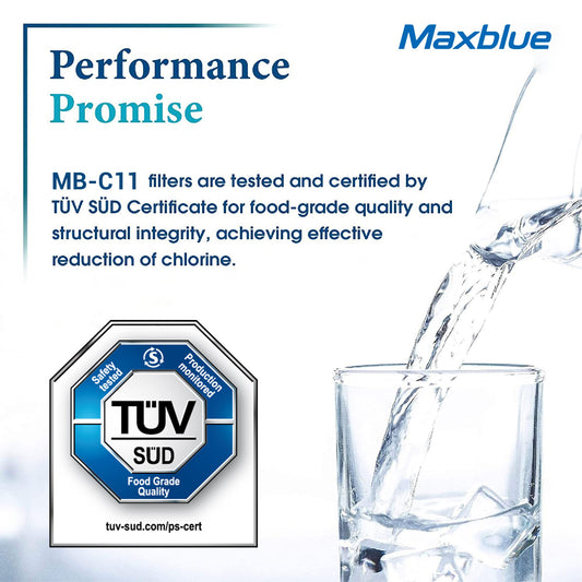 Maxblue coffee water filter, replacement for De'Longhi® DLSC002 9310926 SER3017 5513292811. Compatible with various models of ECAM, ESAM, ETAM. TÜV SÜD certified.