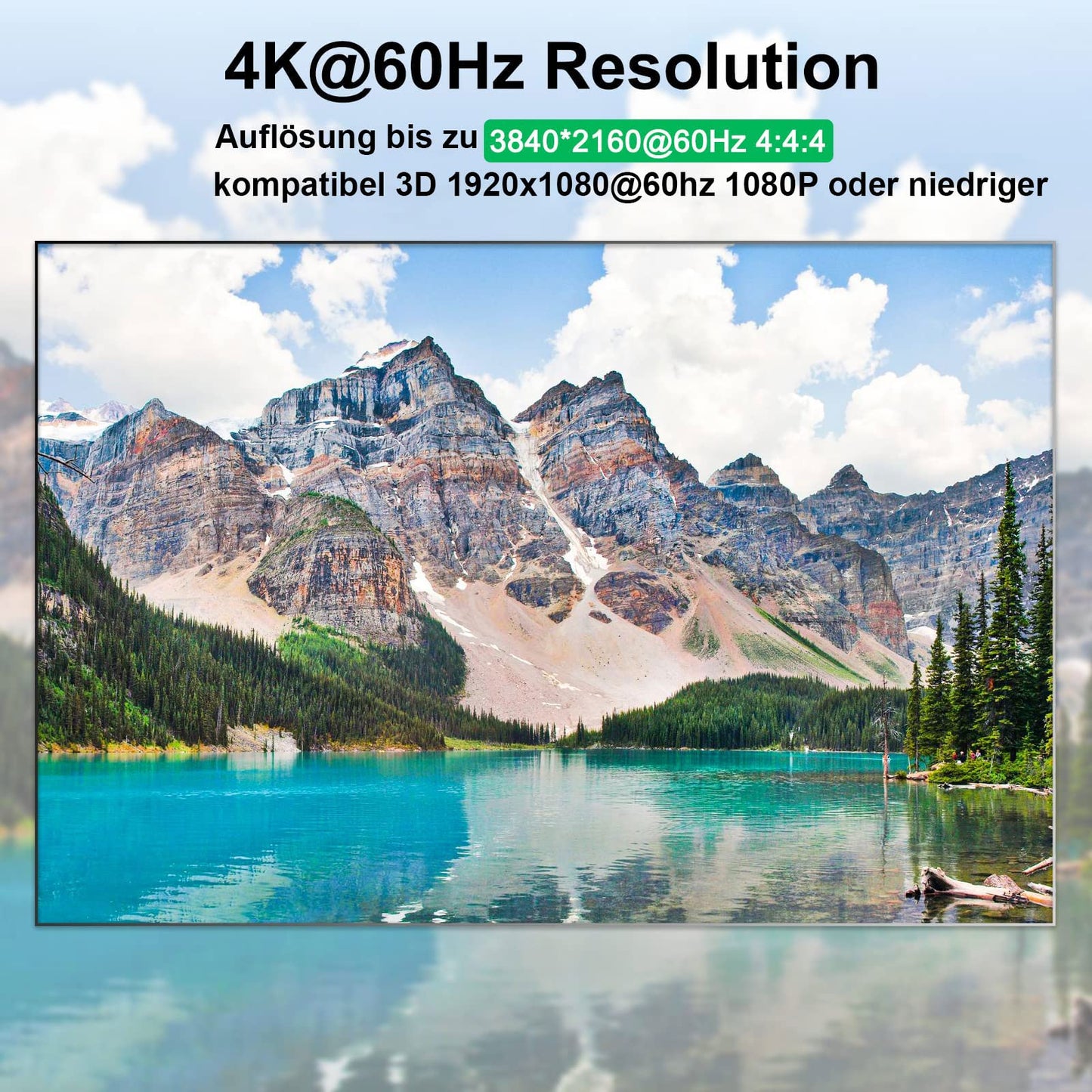 YOUTINGHDAV USB 3.0 KVM Switch HDMI 4 Port, 4K@60Hz simulating EDID KVM Switch 4 PC 1 Monitors, HDMI 2.0 KVM Switches sharing 4 USB 3.0 devices mouse keyboard printer, with wired remote and 5 cables.