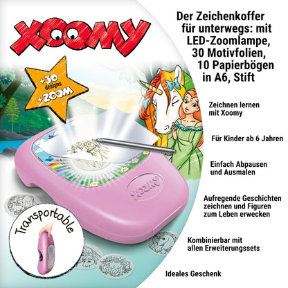 Ravensburger Xoomy Midi Unicorn 23534 - Learn to draw magical unicorns, creative drawing and painting for kids aged 6 and up.