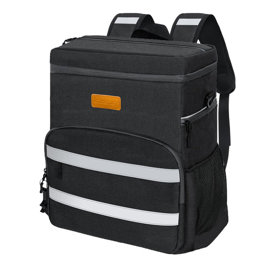 kiximay 30L Large Foldable Cooler Bag - Cooler Bag for Food & Drinks, Picnic Cooler Bag, Insulated Thermal Bag, Car Cooler Bag for Beach/Picnic/Camping/BBQ