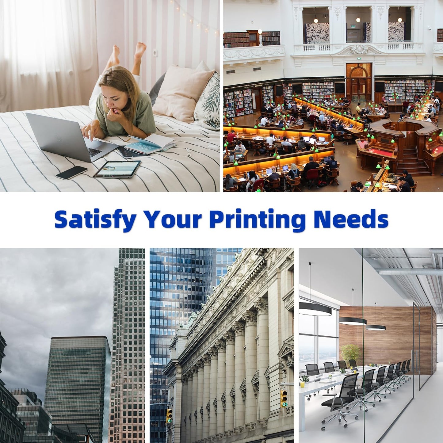 Koala Compatible Toner Cartridge as a replacement for HP 203X 203A CF540X CF541X CF542X CF543X CF540A for Color Laserjet Pro MFP M281fdw M281fdn M280nw M281cdw M254dw M254nw M254dn - Black Cyan Yellow Magenta
