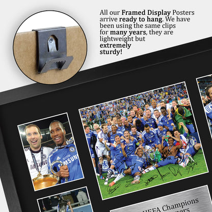 HWC Trading FR A3 Winners 2012 Printed Memorabilia Signed Autograph Photo Display For Football Fans And Supporters - A3 Framed