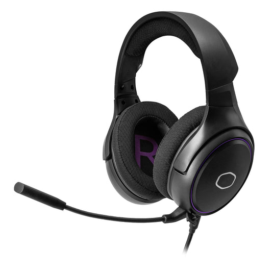 Cooler Master MH630 Gaming Headset with 2.0 Hi-Fi Stereo - PC & Console Compatible with 50mm Neodymium Audio Drivers, Ultra-Clear Boom Mic and Portable Frame - 3.5mm Standard Jack ,19.2