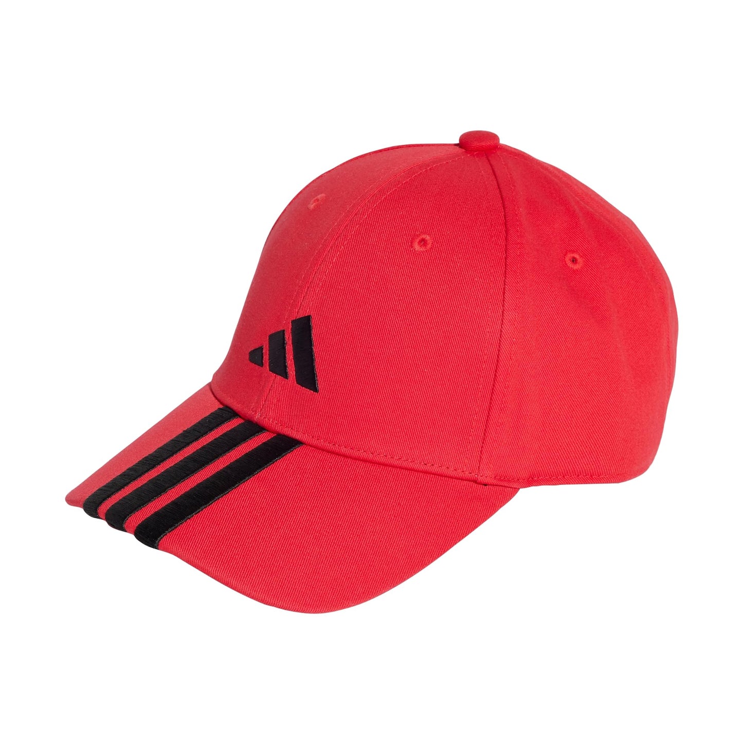 adidas Unisex Basketball 3S Cap New Logo, Pure Ruby/Black, S