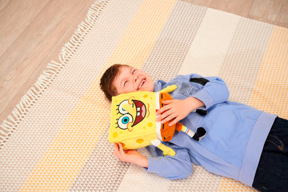 Simba 109491000 - Spongebob Squarepants Plush 35cm, plush figure made from recycled filling material, suitable from the first months of life.