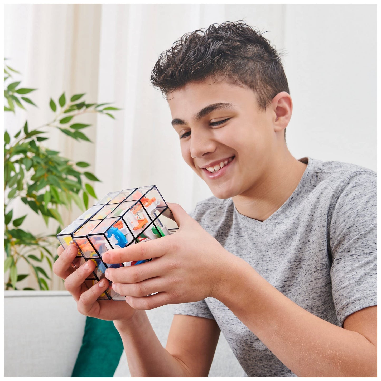 Spin Master Games Rubik's Perplexus Fusion - Ball maze in a 3x3 magic cube