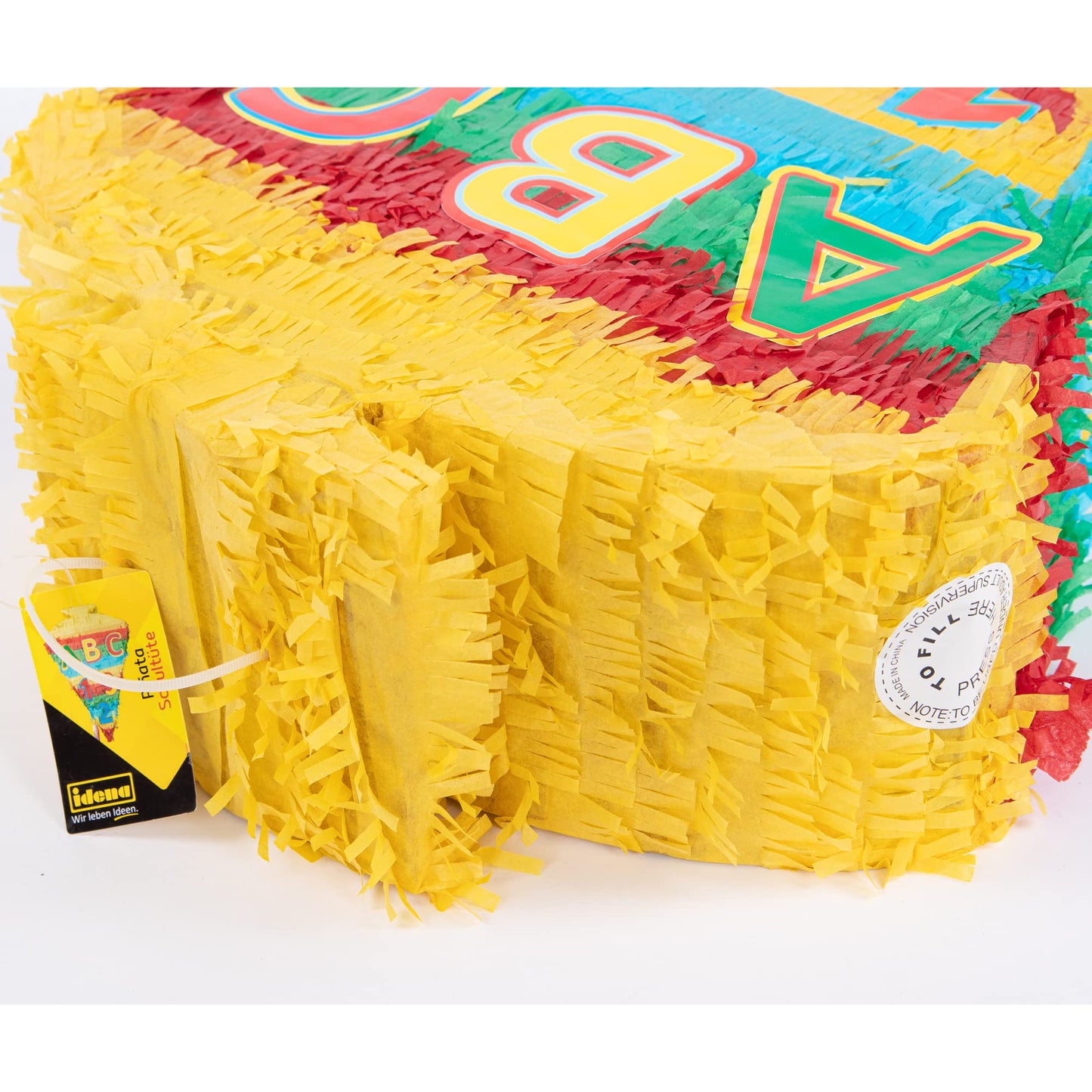 Idena 90012 - Pinata school cone & foil balloon school enrollment, first day of school, school start, decoration, gift