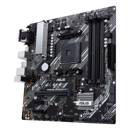 Asus Prime B450M-A II motherboard Socket AM4 (mATX, AMD Ryzen, DDR4 memory, M.2, SATA 6Gbit/s, USB 3.1 Gen 2 Type-A, Aura Sync)