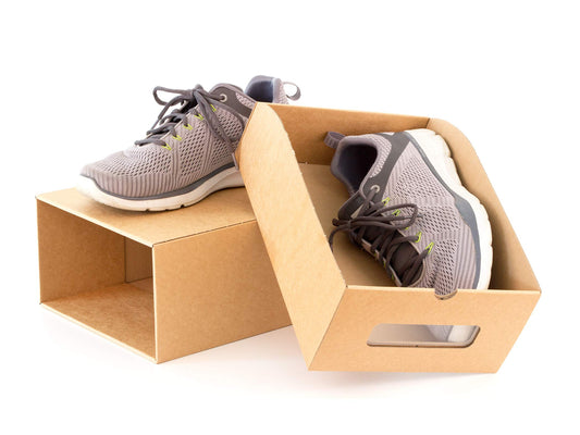 BigDean 20-piece Storage Box with Window Stackable Shoe Storage Storage Box Shoe Box Shoe Box Shoe Box Shoe Drawer Cardboard made of kraft paper