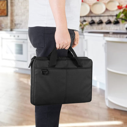 samdew Travel Chef Knife Bag, Professional Knife Storage Bag for Chefs with 20 slots & lockhole, Chef Roll Bag for Show Utensils, Bag only