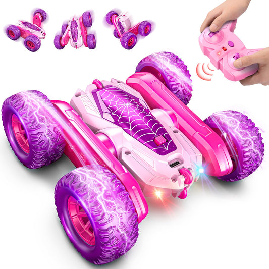 Dreamlandia Gift for Girls 3-10 Years, 2.4Ghz 4WD Remote Control Car for 3-8 Years, Outdoor Toy Easter Gifts for Kids & Girls