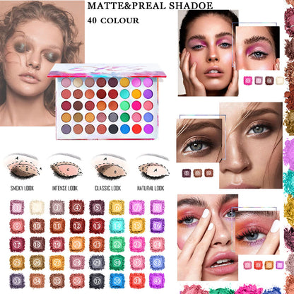 30Pcs Makeup Kit, Professional Cosmetic Set with Eyeshadow Lip gloss Blush Concealer, Multifunctional Beauty Products Set for Teenage Girls Women #5
