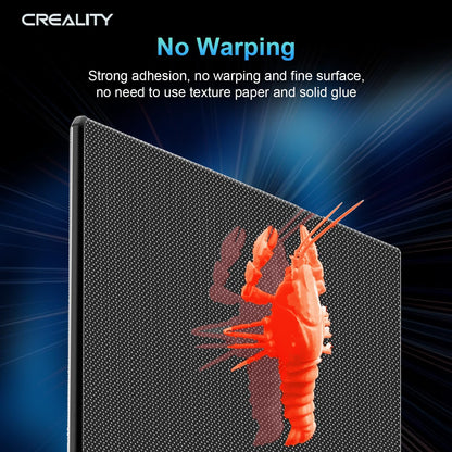 Creality Official Ender 3 Glass Bed, upgraded, high hardness, durable glass platform for 3D printers, tempered glass build plate for Ender 3 Pro, Ender 5, Ender 5 Pro, Ender 3 V2, 235 x 235 x 4 mm