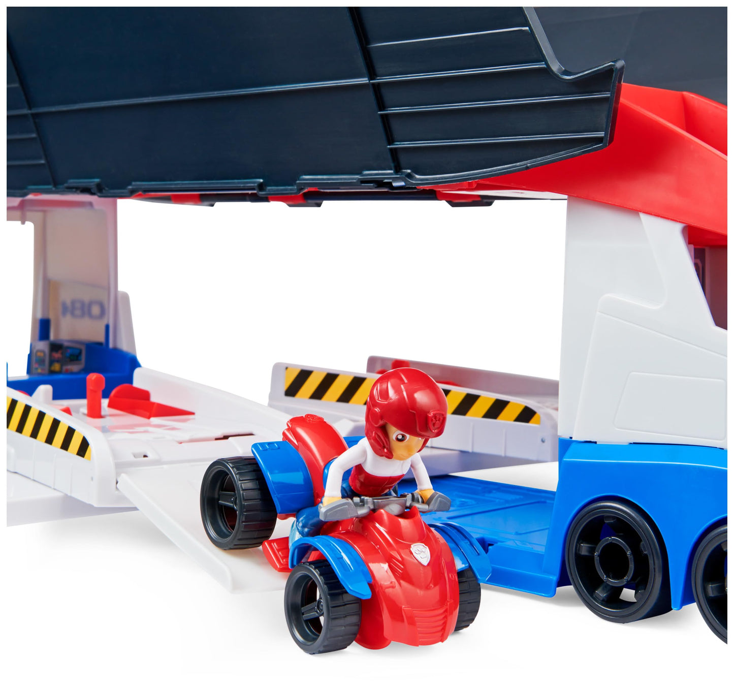 PAW PATROL, 10th Anniversary, Team vehicle Paw Patroller in updated design, includes Ryder figure and 1 basic vehicle, for ages 3+