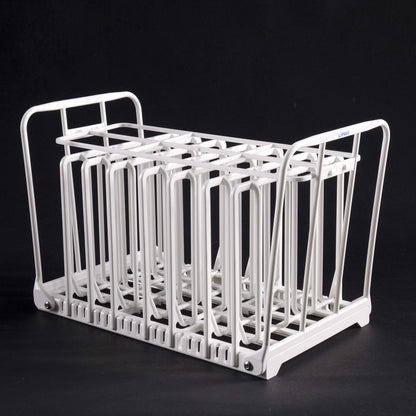 LIPAVI N20X Sous Vide Rack made of Polycarbonate and 316L Stainless Steel Adjustable, foldable out of Stainless Steel | Vertical rack for cooking | Fast, even, and efficient