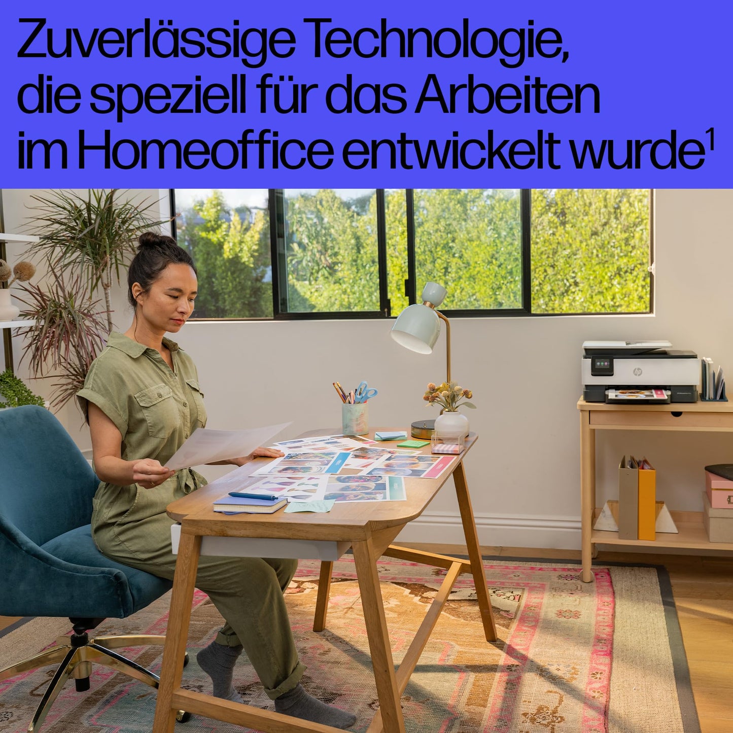 HP OfficeJet Pro 8122e All-in-One Printer, Instant Ink enabled, HP+, Printer, Scanner, Copier, Fax, WiFi, LAN, Duplex, HP ePrint, Airprint, Basalt