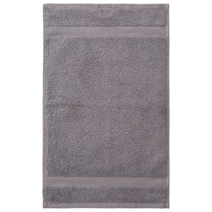 Luckytowel 10 Piece Set Sauna Towels 80x200 cm 100% Cotton, 600g/m² Oeko-Tex Sauna Towel Set 10 Pack Gray