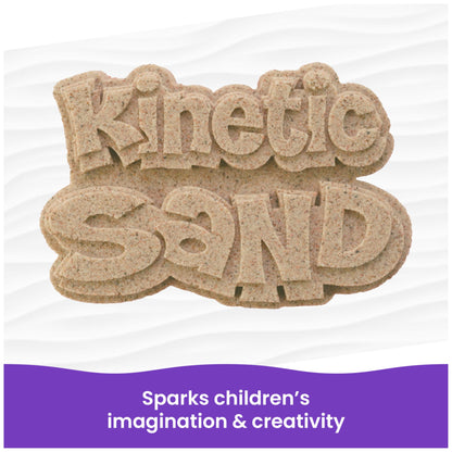 Kinetic Sand 2.5 kg - original magical kinetic sand from Sweden, natural brown, well-known from preschools, perfect for creative indoor sand play, for children ages 3 and up.