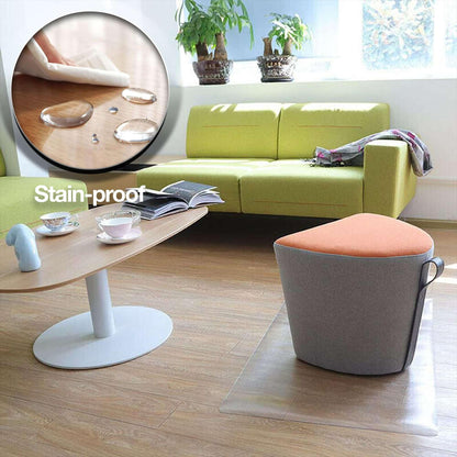 Art World Floor Protection Mat Office Chair Transparent 2mm Desk Chair Pad Floor Mat Office Chair Underlay Chair Underlay Chair Mat (160cm X 100cm)