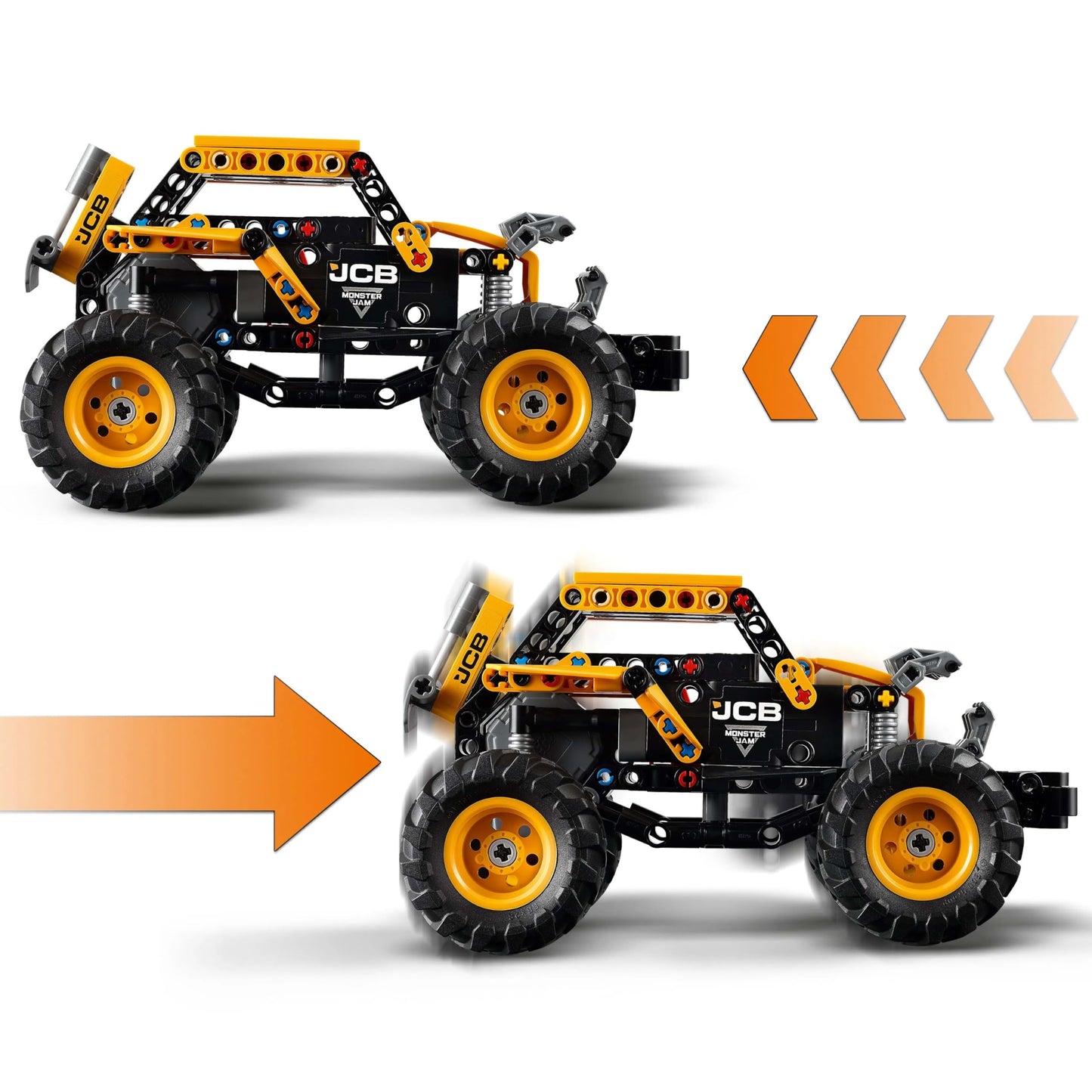 LEGO Technic Monster Jam DIGatron, Monster truck playset for children, building toy for kids, boys and girls aged 7+, great gift ideas for fans of monster trucks and motorsport 42199.