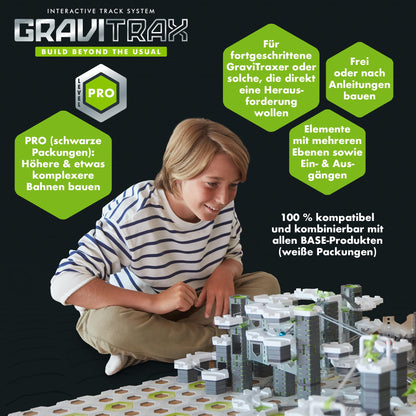 Ravensburger GraviTrax PRO Extension Vertical 22427 - big expansion for your marble run - construction toy for ages 8+ - perfect Christmas gift idea.