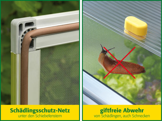 Jewel cold frame Bio Star Protect 1000 (abundant harvests, ideal microclimate, protected, dimensions: 100 x 75 x 50 cm) 20151