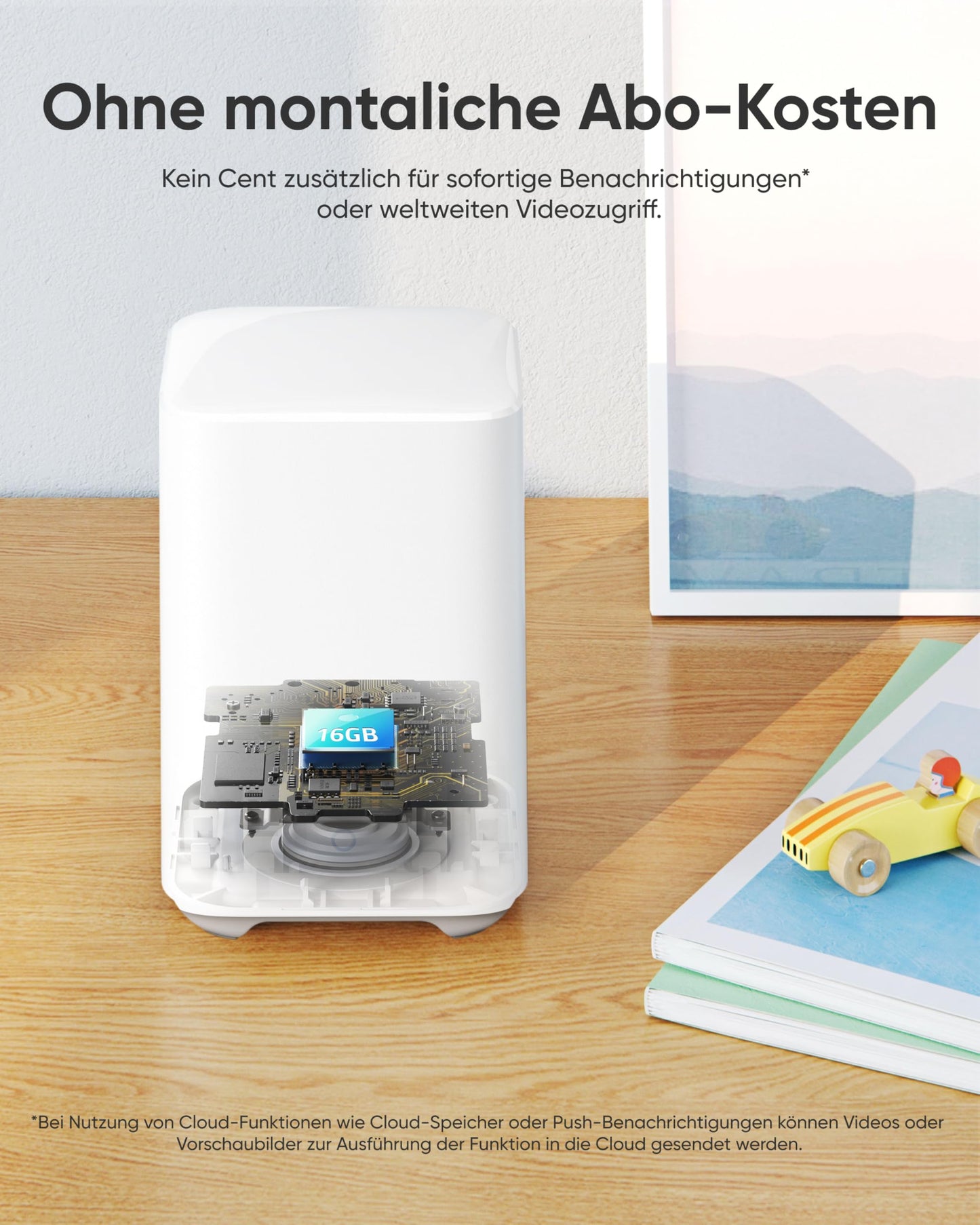 eufy Security eufyCam 2C, outdoor surveillance camera, 180-day battery, HD 1080p, IP67 weatherproof, night vision, compatible with HomeKit and Solar Panel, free usage
