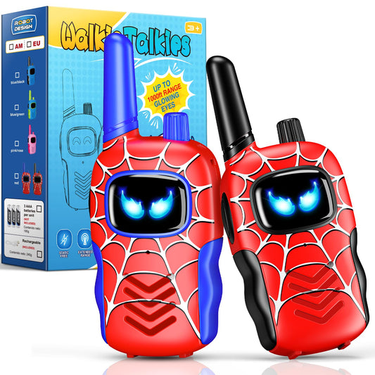 Toyokid Walkie Talkie for Kids, Toy for Ages 3-12, Gift for Boys and Girls 3 4 5 6 7 8 9 10 years old, Easter Gifts, Outdoor Toys, Walkie Talkie, and Games for Boys.