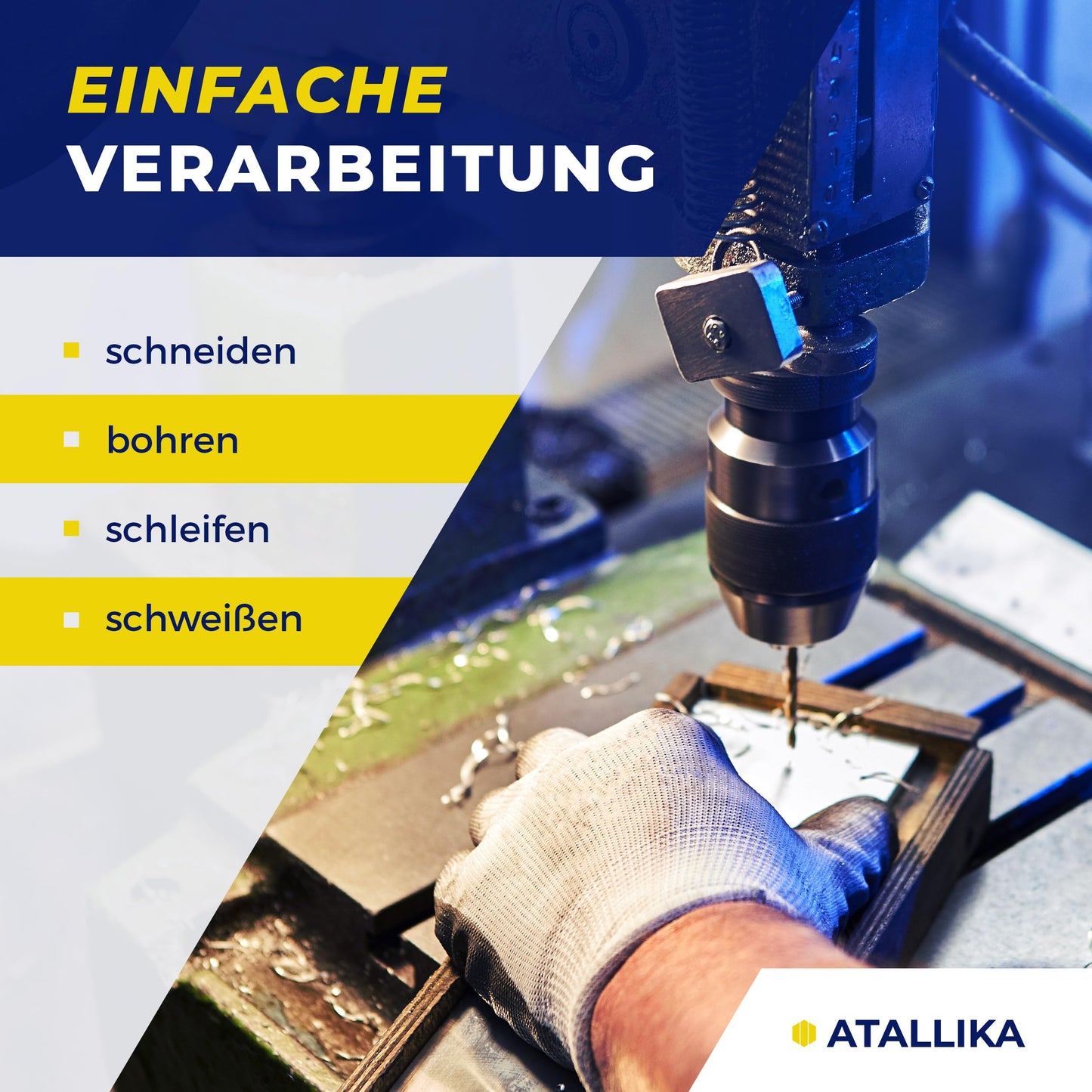 ATALLIKA aluminum plate coated [Moss Green, 1000x1000 mm] - 2mm thick aluminum sheet with one-sided powder coating [weatherproof, outdoor & indoor] - precise sheet metal cut from Germany.