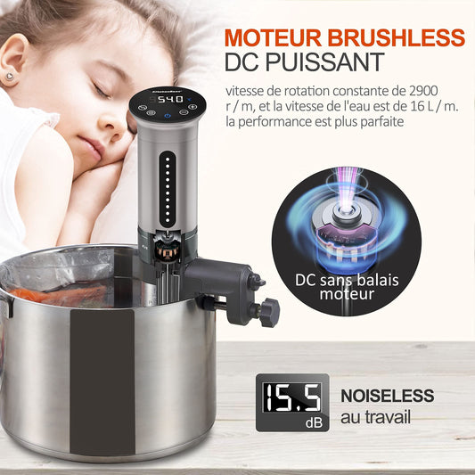 KitchenBoss Vacuum Sealer Set Cooker G310 Silver