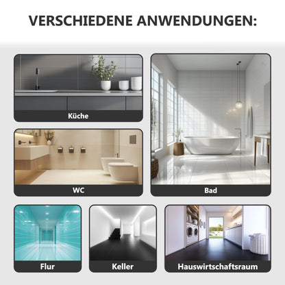 2K tile paint - paint for kitchen, bathroom, wall & floor tiles - anthracite grey similar to RAL 7016 - 2.5kg