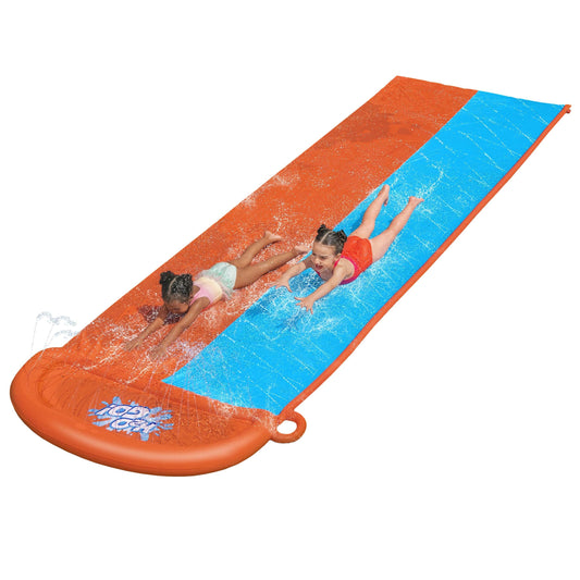 Bestway H2OGO!™ Double Water Slide, Double, 16 ft x 4.5 ft
