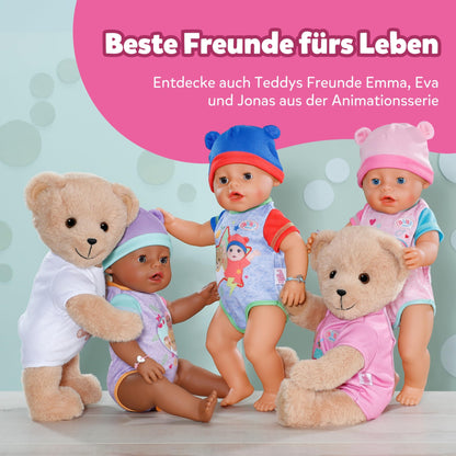 BABY born® plush toy BEAR in pink (30cm)