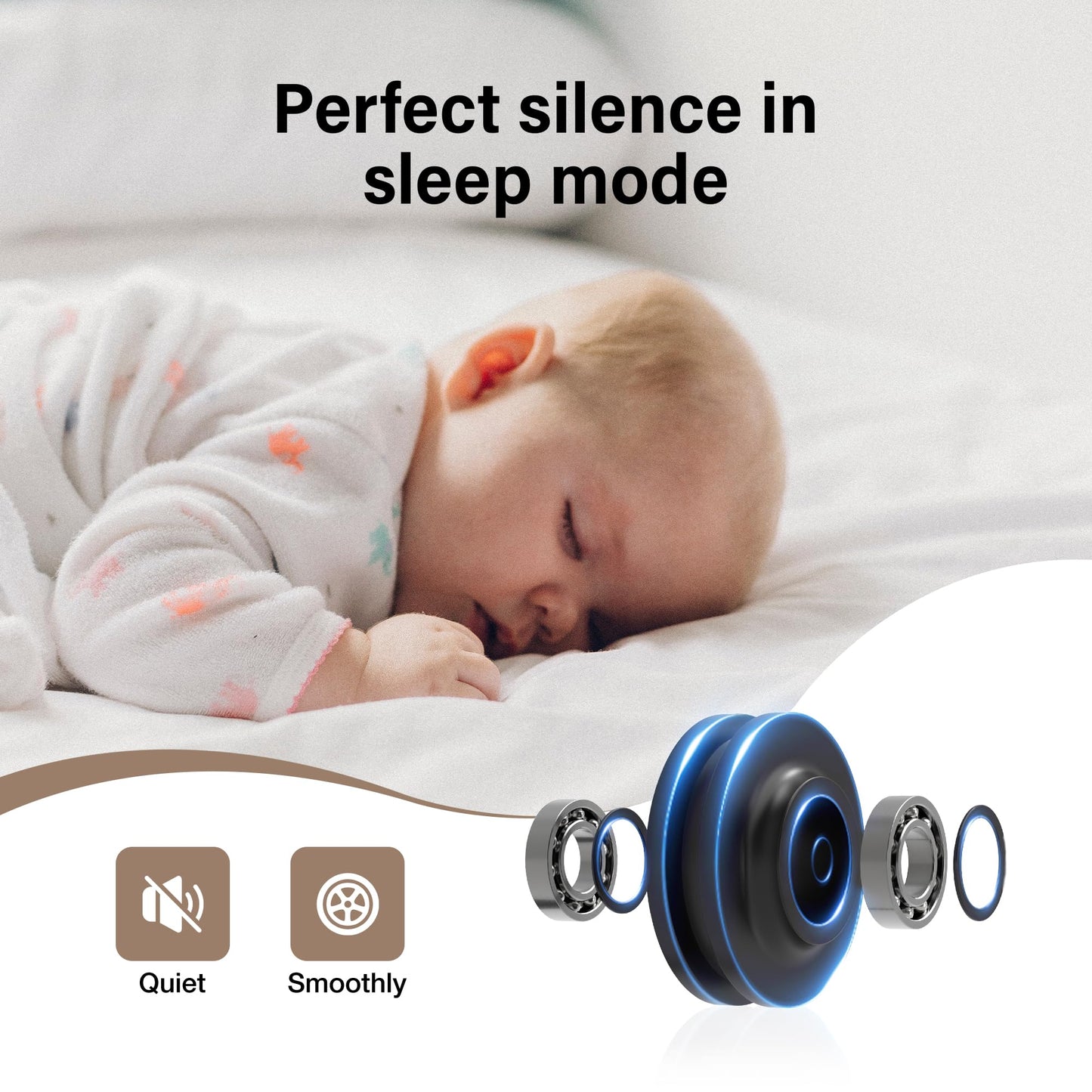 WINSOON Sliding Door Hardware Kit, 183CM Sliding Door System Track for Single Wooden Door for Interior Doors and Wall Cabinets Smooth and Quiet J-Shape, Door not included
