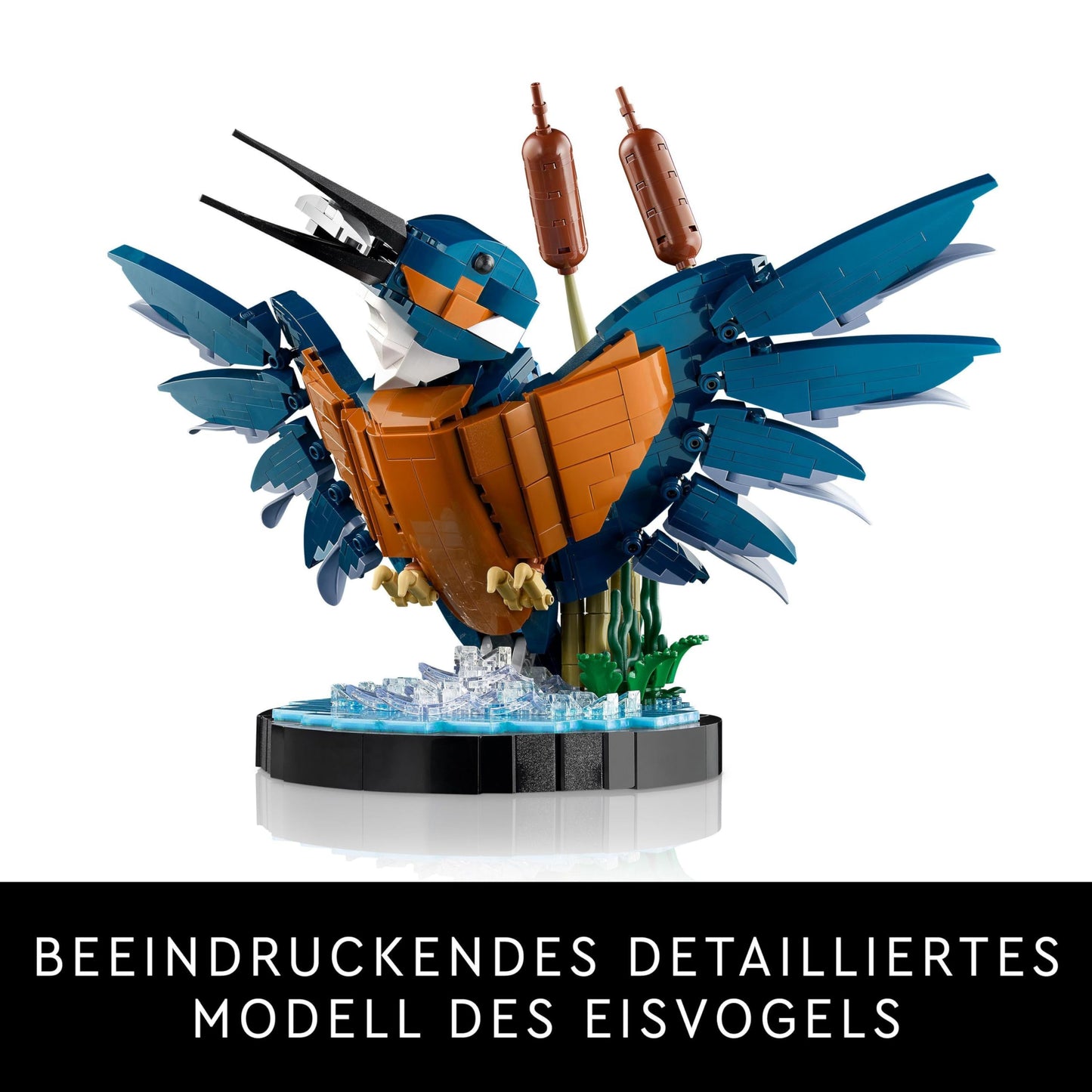 LEGO Icons Kingfisher Model Kit for Adults, Bird Model for Living Room or Office, Home and Home Office Decor, Gift for Bird Lovers and Ornithologists, Women and Men 10331
