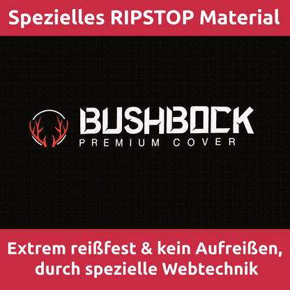 BUSHBOCK® Premium scooter cover with ripstop structure - No more tearing! - Outdoor/Indoor - Waterproof cover - Motorcycle cover (M)