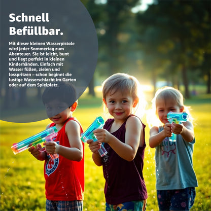 30x Water Gun 15 cm Set - Water Squirt Gun Small Mini Water for Kids as Party Favor, Kids Birthday, Giveaway (30x Pieces - 15 cm)