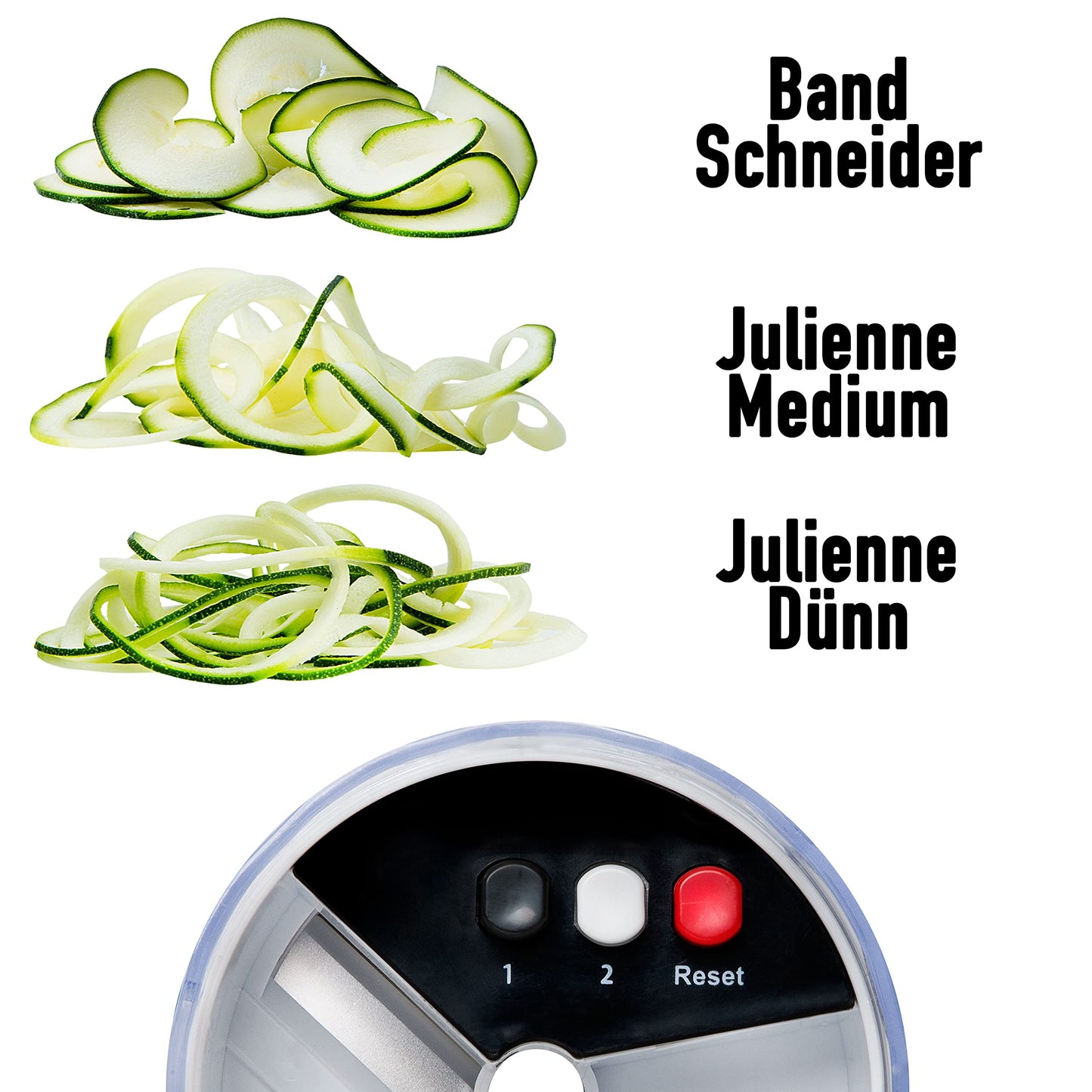 Vegetable slicer mandolin vegetable cutter - vegetable slicer cucumber slicer onion slicer potato slicer fruit slicer - grater for vegetables and cheese - julienne slicer (All-in-1 White)