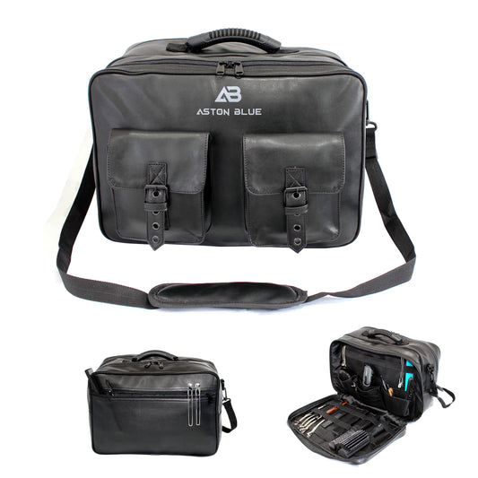 Kassaki Large Hairdresser Bag for hairdressing accessories, tool bag, salon, travel bag