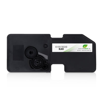 Kineco 5X toner replaces TK5240 2X bk 1x CMY multipack for Kyocera Ecosys M5526cdw P5026cdn.