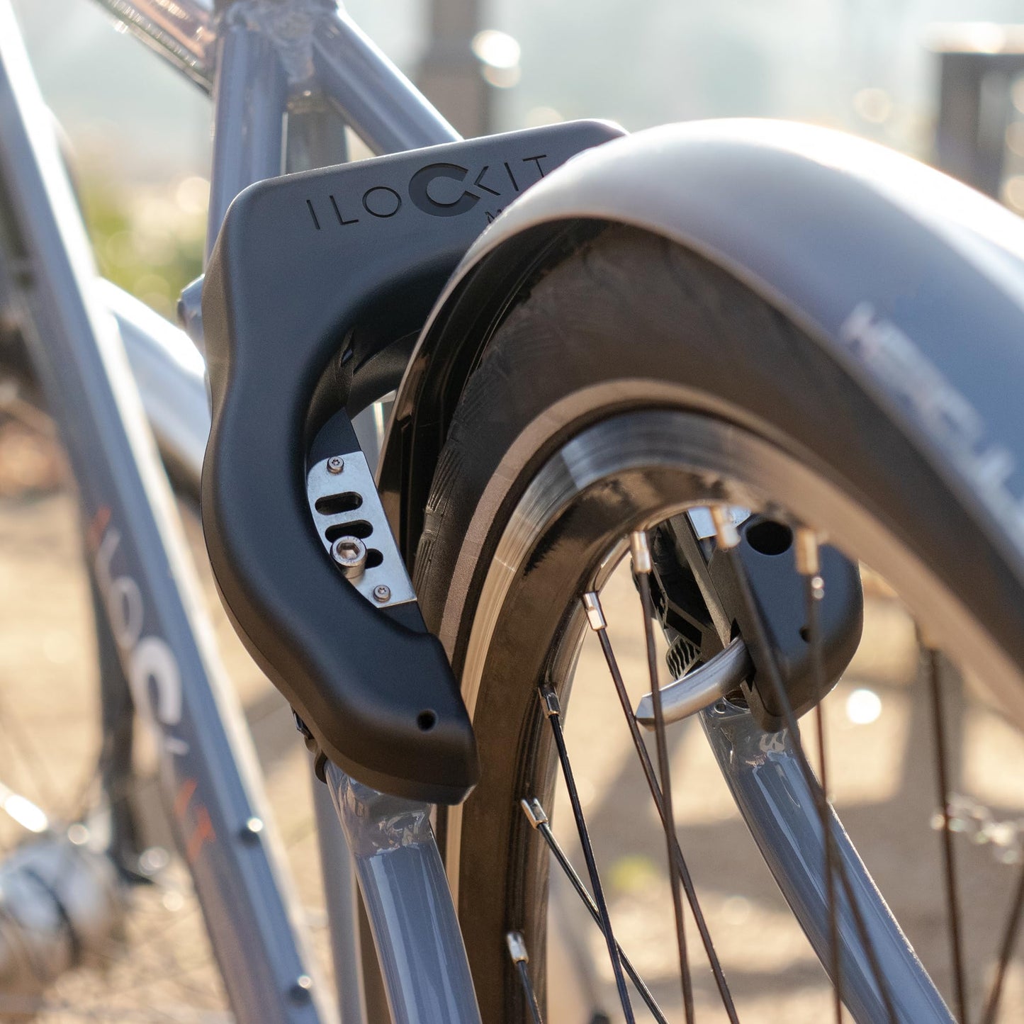 I LOCK IT+ Frame Lock Bicycle I Bluetooth Bike Lock with Alarm | Smart Bike Lock with Alarm | Control frame lock via mobile phone | Made in Germany