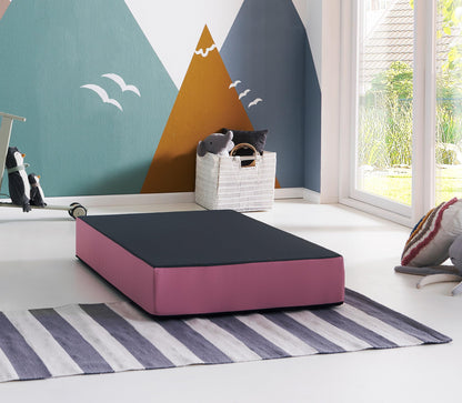 Jump cushion 99 x 75 x 18 cm - pink - Bouncy mattress for children from 3 years up to 40 kg - Play mat gymnastics mat mattress for jumping playing balancing