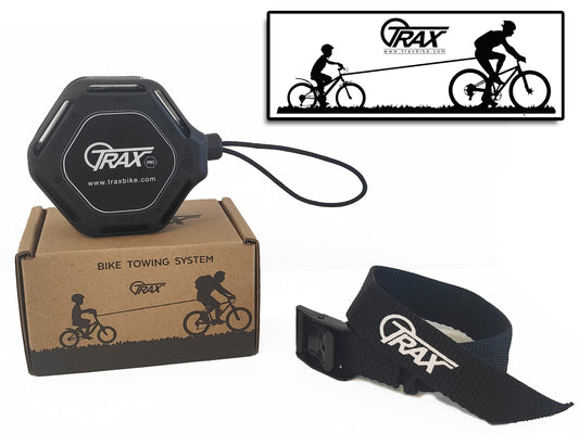 TRAX Pro towing system for bike/bike/E-bike.