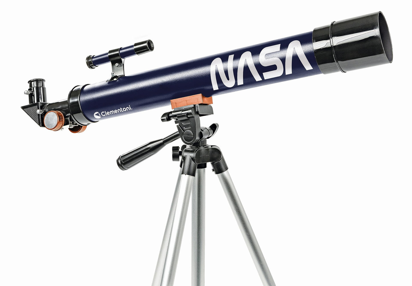 Clementoni Galileo Lab NASA Explorer Telescope - With 300x magnification, tripod, and interchangeable eyepieces - Star telescope for kids aged 8 and up, 59352
