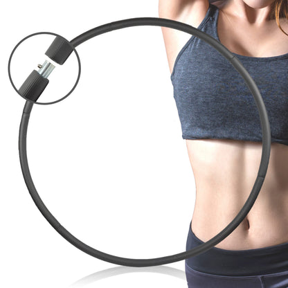 Mosswell Hula Hoop Fitness Ring - 1.2kg Gymnastics Hoop for Adults - Beginner-Friendly, includes Bag & Instructions