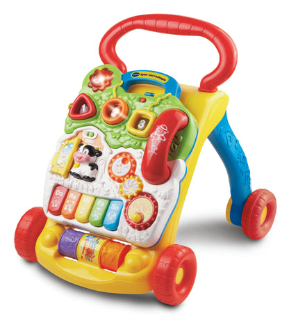 VTech Baby Sit-to-Stand Learning Walker Special Edition - Walker with adjustable speed, music, and detachable activity panel - For children aged 12-36 months.