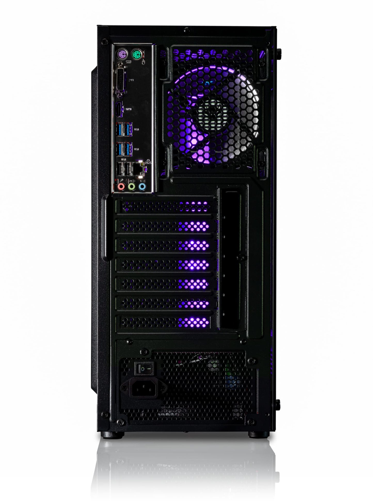 BEASTCOM Q3 Essential Gaming PC Set with AMD Ryzen 3 4X 4.00GHz, 4K Vega 6-Core Graphics, 16GB RAM, 256GB SSD + 1TB, 24" LED Monitor + Keyboard + Mouse + Mousepad, HDMI, WLAN, Windows 11 Pro